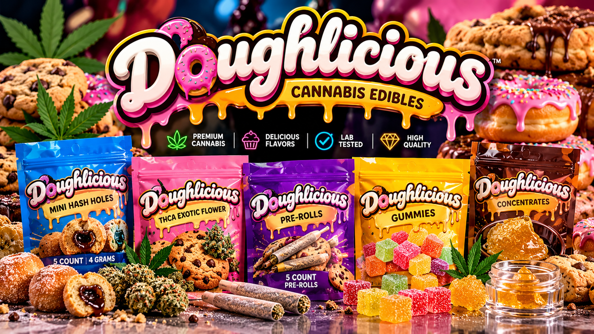 Doughlicious | Premium THCA Flower, Pre-Rolls & Mini Hash Holes
