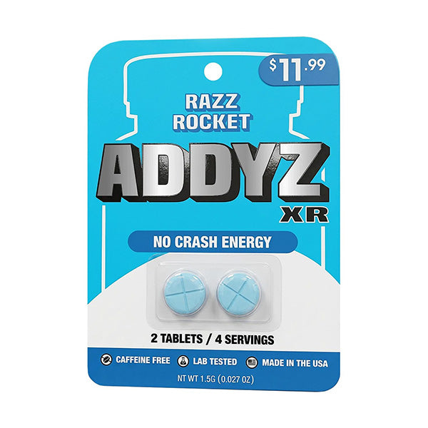 Addyz XR No Crash Energy Tablets | 2 Count