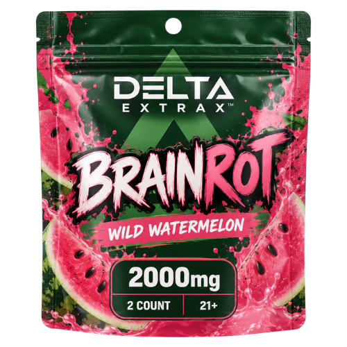 Delta Extrax Brain Rot Live Sugar Gummies – 2 Count | 2000mg