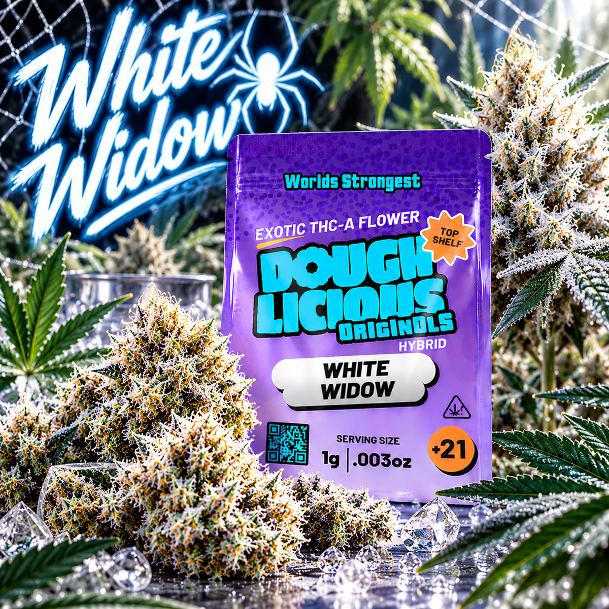 Doughlicious THCA Flower | 1 Gram | Premium Hemp Flower