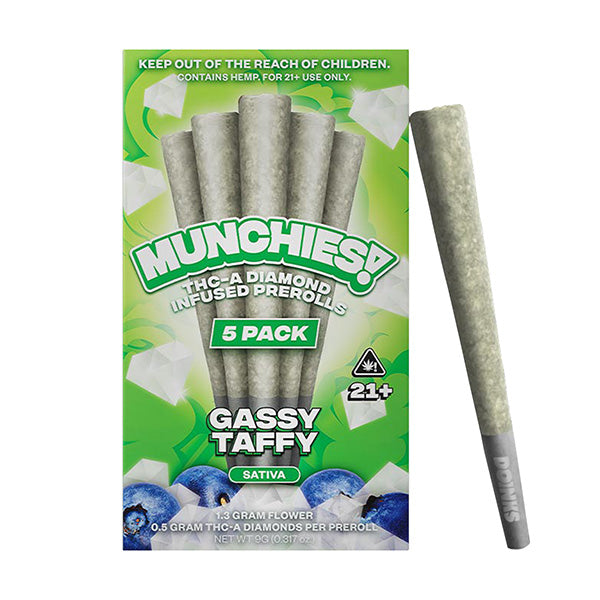 MUNCHIES! THCA Pre-Rolls 5 Count | GPH Products