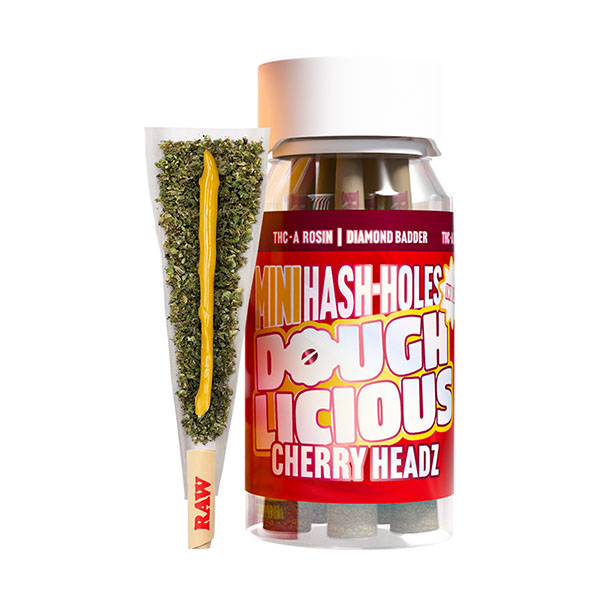 Doughlicious THCA Mini Hash-Holes – 5 Pre-Rolls | 4g