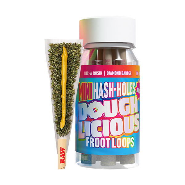 Doughlicious THCA Mini Hash-Holes – 5 Pre-Rolls | 4g