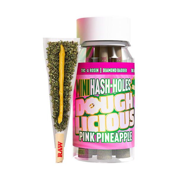 Doughlicious THCA Mini Hash-Holes – 5 Pre-Rolls | 4g