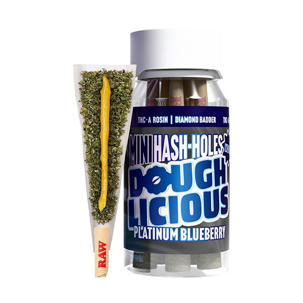 Doughlicious THCA Mini Hash-Holes – 5 Pre-Rolls | 4g