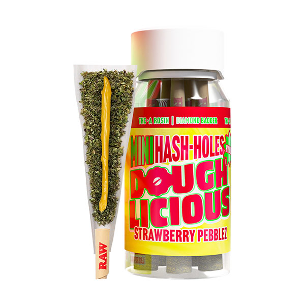 Doughlicious THCA Mini Hash-Holes – 5 Pre-Rolls | 4g