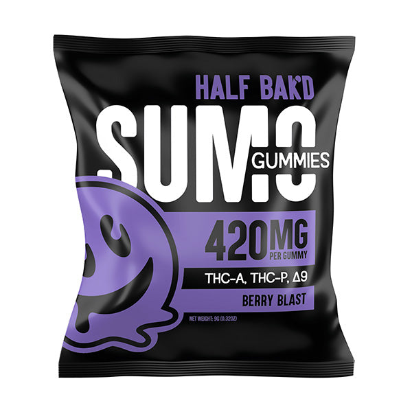 Half Bak’d Sumo Gummies – 840mg | 2 Count