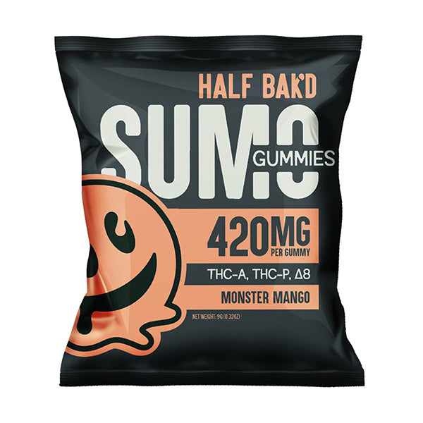 Half Bak’d Sumo Gummies – 840mg | 2 Count