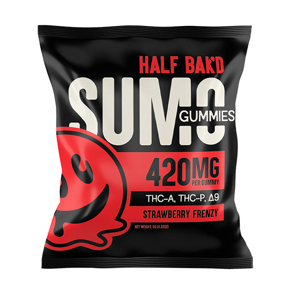 Half Bak’d Sumo Gummies – 840mg | 2 Count