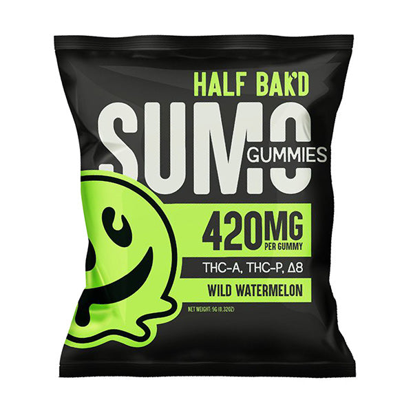 Half Bak’d Sumo Gummies – 840mg | 2 Count