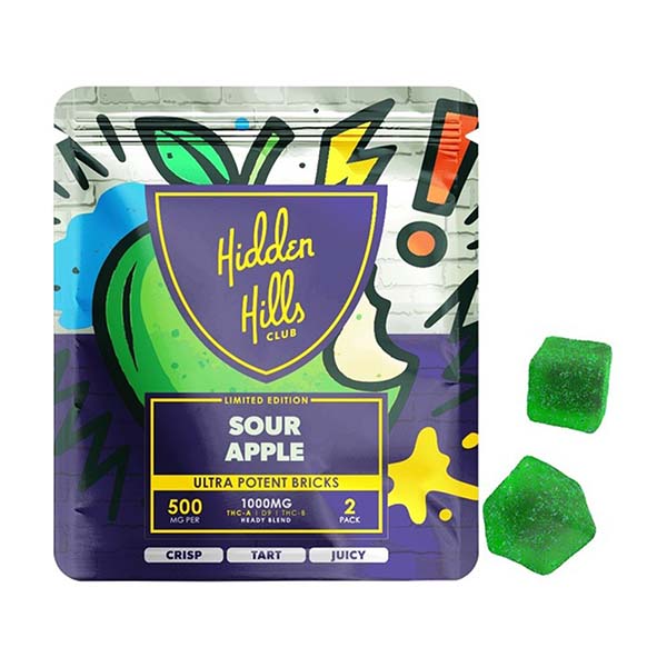 Hidden Hills Heady Blend Gummies 1000mg | GPH Products