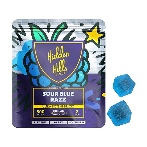 Hidden Hills Heady Blend Gummies 1000mg | GPH Products