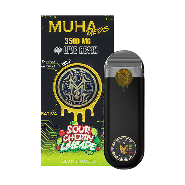 Muha Meds Gen 3 Live Resin Disposable 3.5g | GPH Products