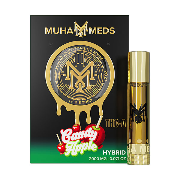 Muha Meds, THCA, Vapes, Cartridge, 510 Thread, 2 Gram