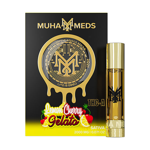 Muha Meds, THCA, Vapes, Cartridge, 510 Thread, 2 Gram