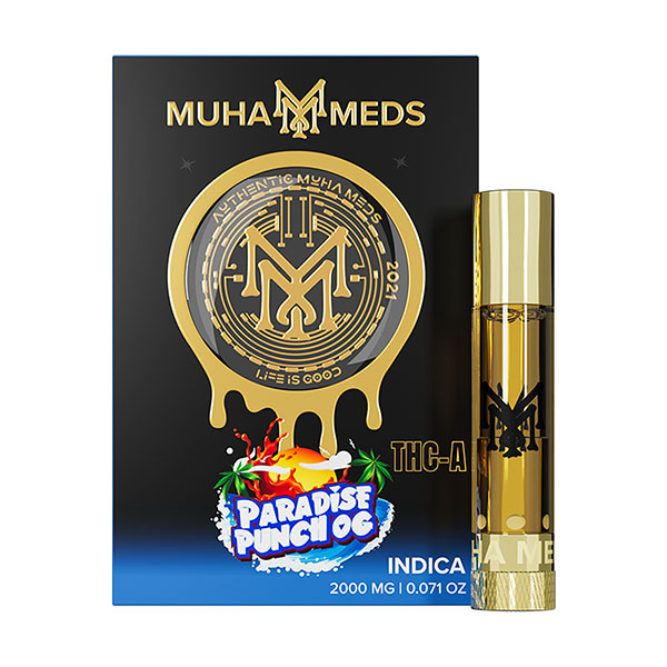 Muha Meds, THCA, Vapes, Cartridge, 510 Thread, 2 Gram