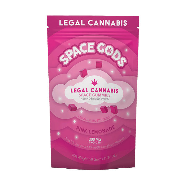 Space Gods Delta-9 Gummies 300mg | THC + CBD | GPH Products