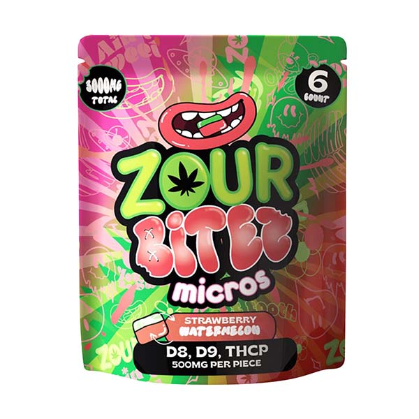 Zour Bitez Micros 3000mg Gummies | GPH Products