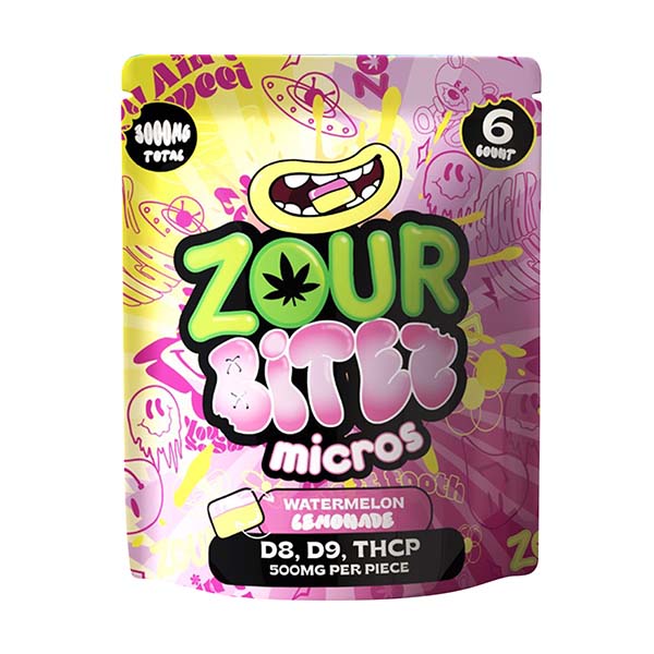 Zour Bitez Micros 3000mg Gummies | GPH Products